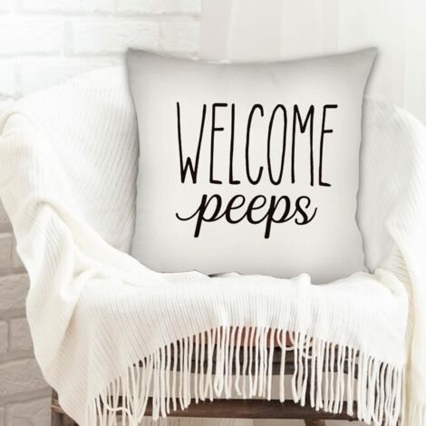 Housse de coussin moderne design rustique pour commémoratif de remise de diplôme (1/5)