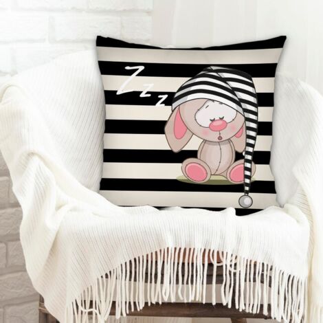 Housse de coussin lavable pour décoration de Pâques pour la maison et la chambre (1/5)