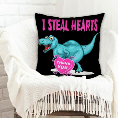 Housse de coussin lavable en machine pour canapé ou lit décoration de la saint-valentin (1/5)