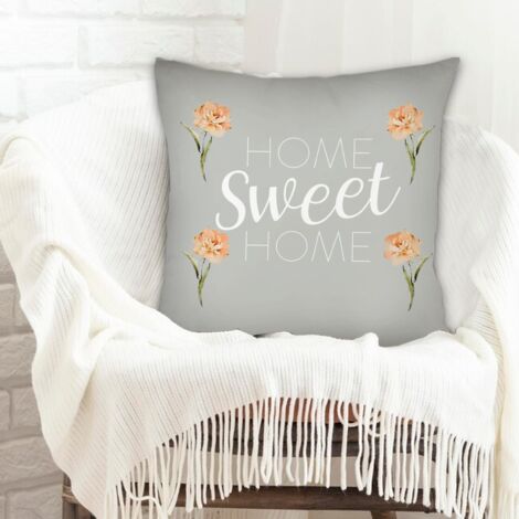 Housse de coussin 45x45 cm en polyester résistant pour décoration de Pâques pour la maison (1/5)