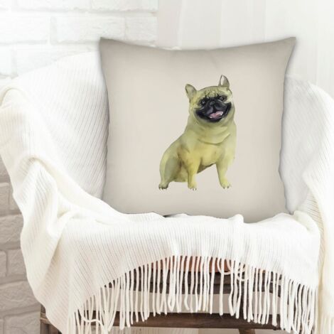 Housses de coussin en polyester résistante lavable en machine pour anniversaire (1/5)