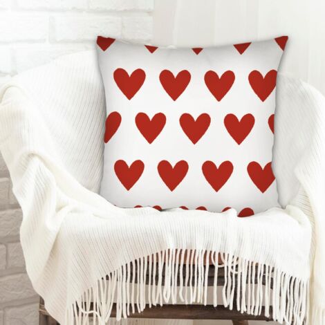 Housse de coussin résistant aux tachespour la Saint-Valentin, mariage, anniversaire (1/5)
