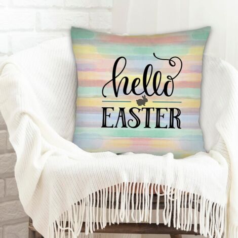Housse de coussin décorative lavable en machine pour la Fête des Mères et des Pères (1/5)