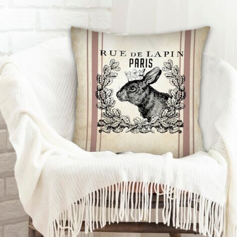 Housse de coussin décorative à la mode pour la maison lavable pour la Saint-Valentin, la Fête des Mères et des Pères (1/5)