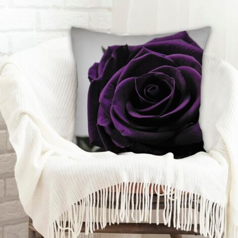 Housse de coussin décorative salon cachée zippée pour la Fête des Mères et des Pères (1/5)