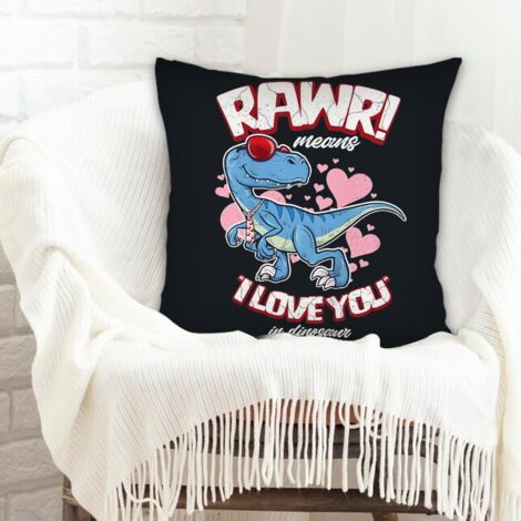 Housse de coussin sans coussin 45x45 facile d'entretien pour canapé lit salon chambre décoration de la saint-valentin (1/5)