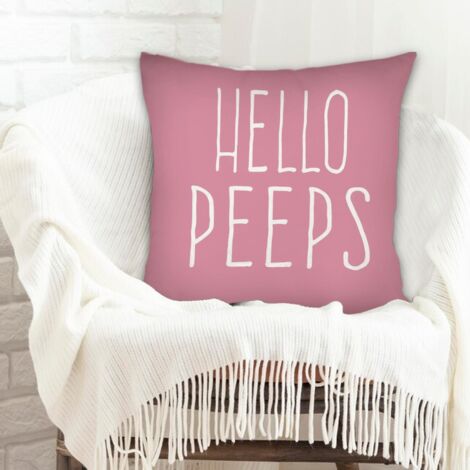 Housse de coussin moderne design élégant pour mariage, anniversaire, la Saint-Valentin, la Fête des Mères et des Pères (1/5)