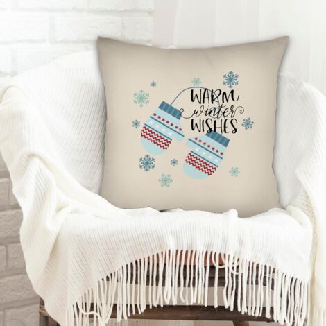 Housse de coussin sans coussin lavable en machine pour canapé chambre à coucher salon (1/5)