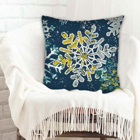 Housse de coussin résistant aux tachespour cadeau de famille pour la Fête des Mères la Fête des Pères anniversaire mariage (1/5)