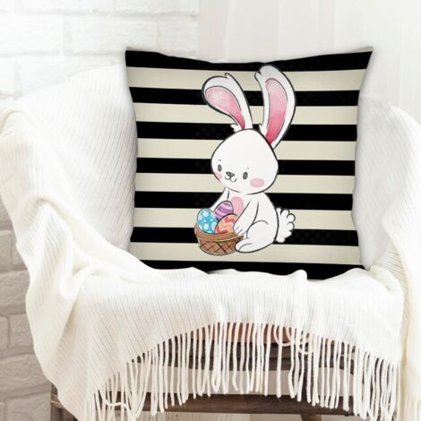 Housses de coussin en polyester résistante doux pour anniversaire de mariage la saint-valentin (1/5)