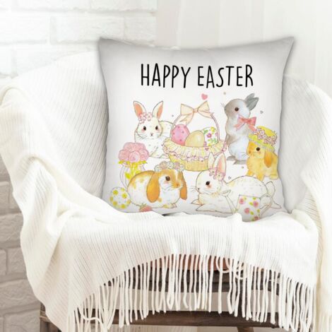 Housse de coussin 45x45 cm en polyester résistant pour fête de la saint-valentin (1/5)