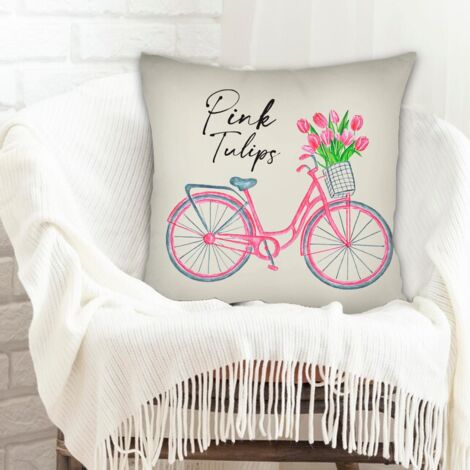 Housse de coussin pour canapé maison douce confortable pour décoration de mariage (1/5)