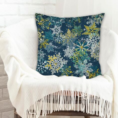 Housse de coussin carréelavable en machine pour canapé ou lit décoration de la saint-valentin (1/5)