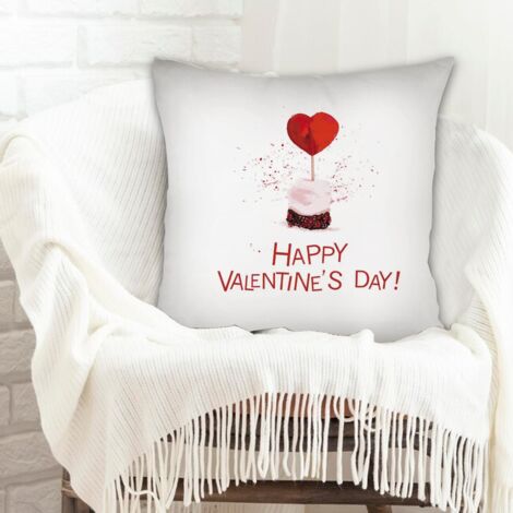 Housse de coussin décorative à la mode pour la maison anti-ride pour la Saint-Valentin, la Fête des Mères, anniversaire (1/5)