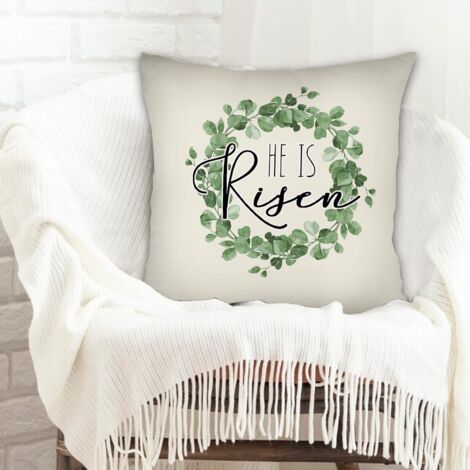 Housse de coussin décorative à la mode pour la maison lavable pour commémoratif de remise de diplôme (1/5)