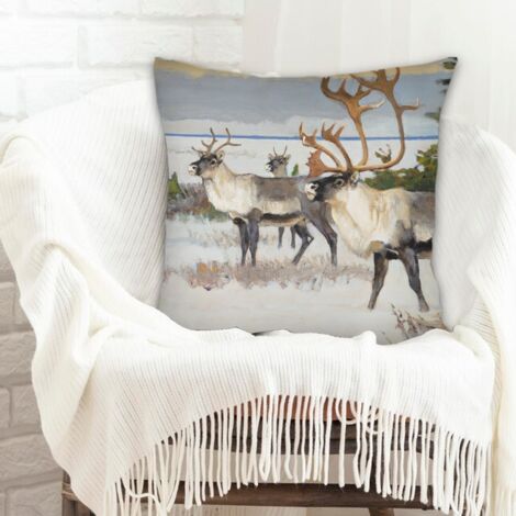 Housse de coussin moderne design élégant pour canapé chambre salon décoration de la saint-valentin (1/5)