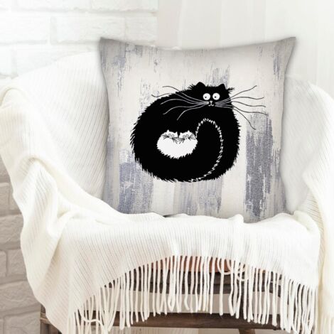 Housse de coussin pour décoration intérieure doux et respirant pour décoration de maison et de chambre à coucher de la saint-valentin (1/5)