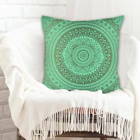 Housse de coussin sans coussin 45x45 anti-ride pour décoration de noël de famille (1/5)