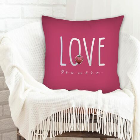 Housses de coussin en polyester résistante fermeture à glissière pour petite amie (1/5)