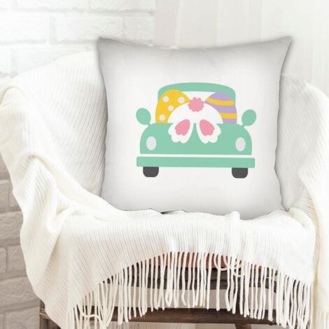 Housse de coussin décorative résistant aux tachespour salon chambre à coucher (1/5)