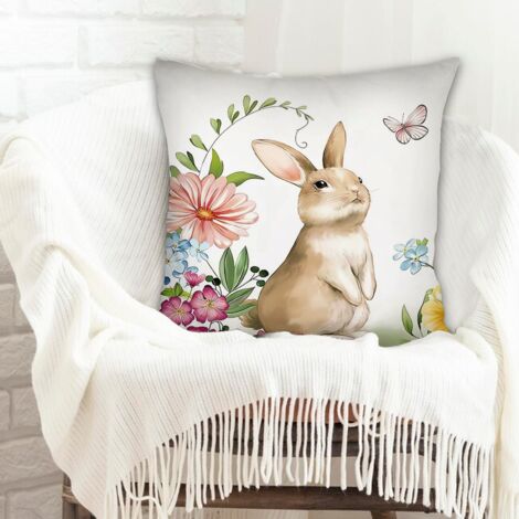 Housses de coussin en polyester résistante lavable en machine pour canapé chambre salon décoration de la saint-valentin (1/5)