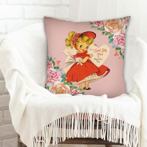 Housse de coussin moderne design cachée zippée pour salon chambre à coucher (1/5)
