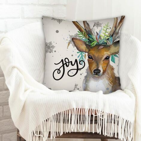 Housse de coussin de salon cachée zippée pour décoration de maison et de chambre à coucher (1/5)