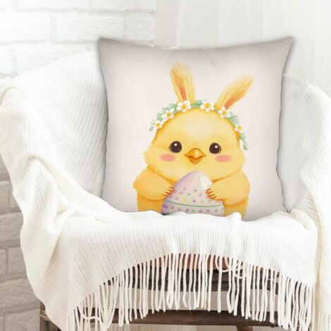 Housse de coussin décorative à la mode pour la maison cachée zippée pour décoration de Pâques (1/5)