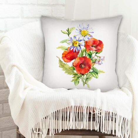 Housse de coussin décorative à la mode pour la maison à fermeture éclair invisible pour la saint-valentin (1/5)