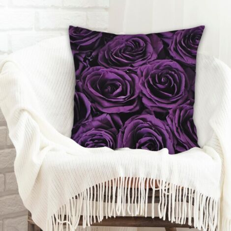 Housse de coussin 45x45 cm carrée lavable en machine pour chambre salon décoration de la saint-valentin (1/5)