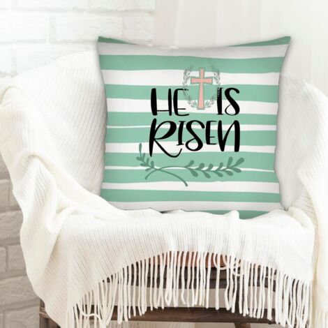 Housse de coussin sans coussin 45x45 élégant pour canapé, lit, salon, chambre (1/5)