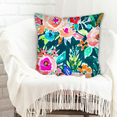Housse de coussin pour décoration intérieure anti-ride pour anniversaire, naissance de bébé, la Saint-Valentin (1/5)