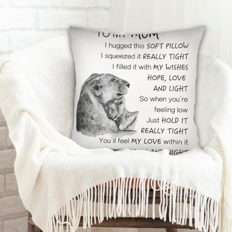 Housse de coussin pour canapé fermeture à glissière pour décoration de maison pour la saint-valentin (1/5)