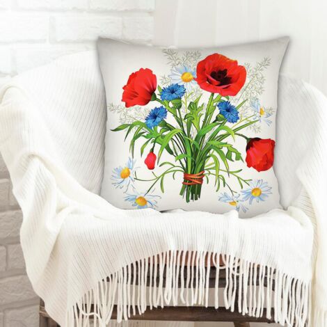 Housse de coussin décorative salon résistant pour Noël, anniversaire, ou toute occasion (1/5)