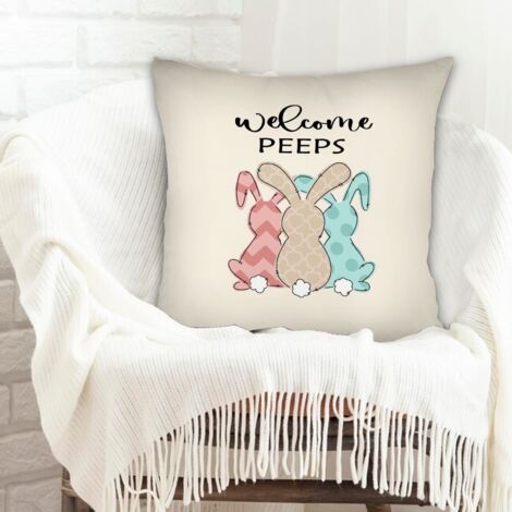 Housse de coussin sans coussin incolore pour la Saint-Valentin, la Fête des Mères, anniversaire (1/5)