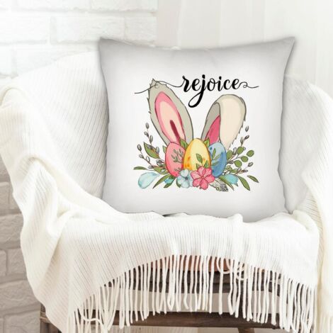 Housse de coussin décorative doux et respirant pour la Fête des Mères et des Pères (1/5)