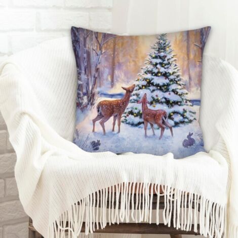 Housse de coussin lavable pour décoration de Pâques pour la maison et la chambre (1/5)
