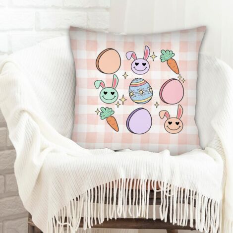Housse de coussin de salon fermeture à glissière pour chambre à coucher salon (1/5)