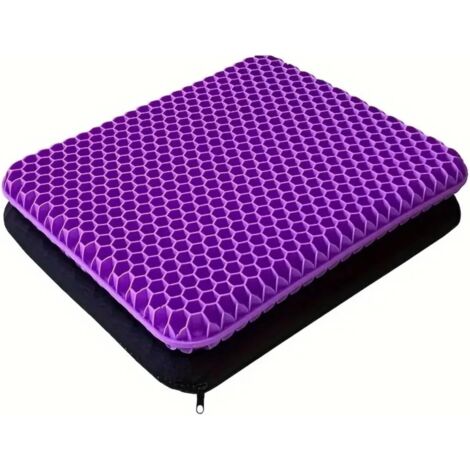 Coussin Assise Gel Médical – Soulagement Coccyx – Coussin Orthopédique Chaise Bureau Fauteuil Roulant (1/5)