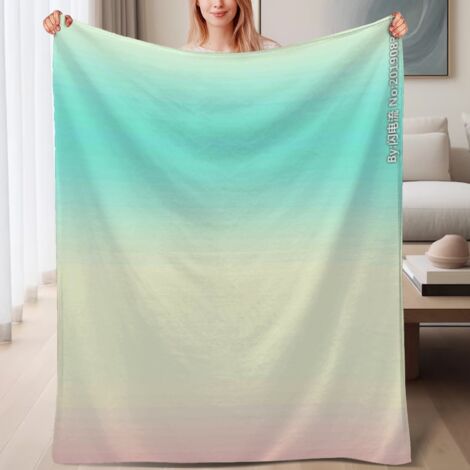 Couverture de lit en polaire, jeté doux et chaud de printemps, légère et luxueuse en microfibre de polyester, décoration intérieure cosy, ajout parfait à la décoration intérieure, cadeau pour lui elle (1/4)