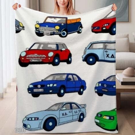 Couverture en polaire légère et douce à offrir, chaude en microfibre,6080 pouces (1/4)