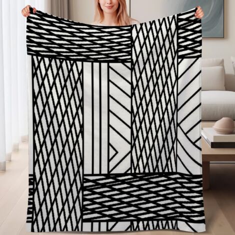 Jeté pour chambre en polaire, doux, chaud et léger en microfibre,6080 pouces (1/4)