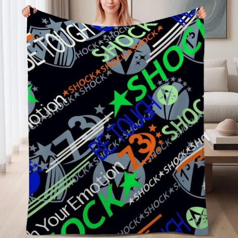 Couverture de lit en polaire, jeté doux et chaud pour le printemps, légère et luxueuse en microfibre de polyester, décoration intérieure cosy, ajout parfait à la décoration intérieure, cadeau pour tou (1/4)