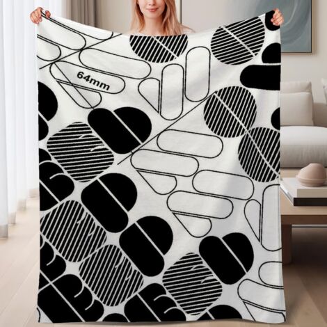 Couverture de lit en polaire de luxe en microfibre, douce, chaude et légère, jeté de printemps,6080 pouces (1/4)