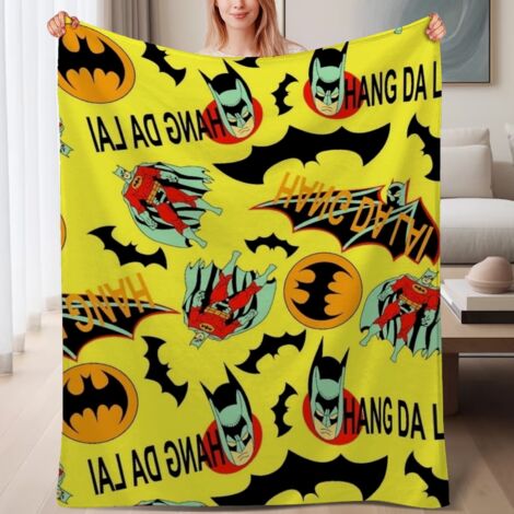 Couverture de lit en polaire, jeté doux et chaud pour le printemps, légère et luxueuse en microfibre de polyester, décoration pour chambre et salon, ajout parfait à la décoration, cadeau attentionné p (1/4)