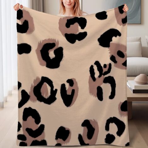 Couverture de lit en polaire, jeté doux et chaud idéal pour le printemps, légère et luxueuse en microfibre de polyester, décoration intérieure, ajout élégant à la décoration intérieure, cadeau adapté (1/4)