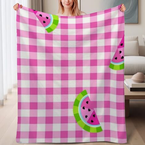 Couverture de lit en polaire, jeté doux et chaud pour le printemps, légère et luxueuse en microfibre de polyester, décoration intérieure, ajout parfait à la décoration intérieure, cadeau idéal pour lu (1/4)