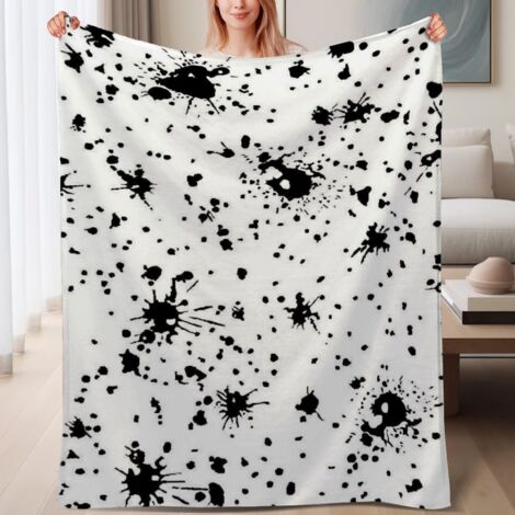 Couverture de lit en polaire polyester légère, douce et chaude,6080 pouces,6080 pouces (1/4)