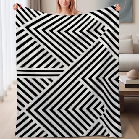 Couverture de lit en polaire chaude et légère, douce en microfibre luxueuse, jeté de printemps,6080 pouces (1/4)