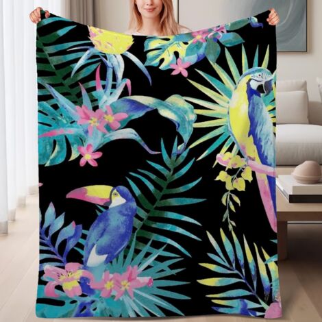 Couverture de lit en polaire super légère et douce, chaude en microfibre,6080 pouces (1/4)
